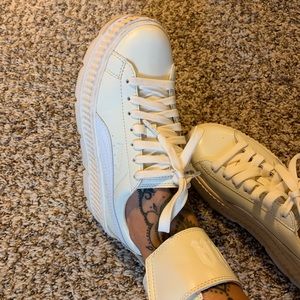 Rihanna PUMA ankle platform sneakers